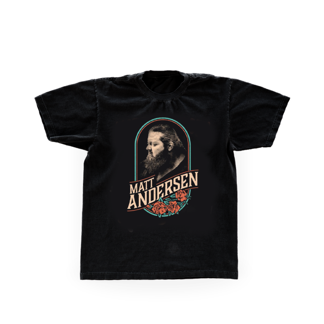 Rose T-Shirt • Black